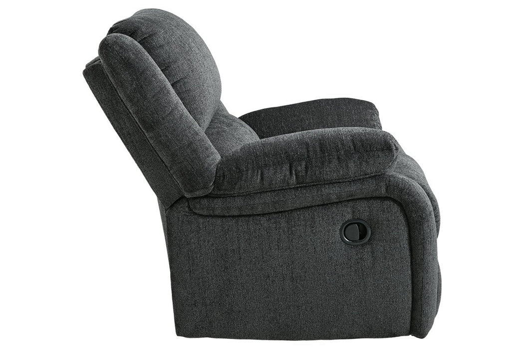 Draycoll Slate Recliner - Lara Furniture