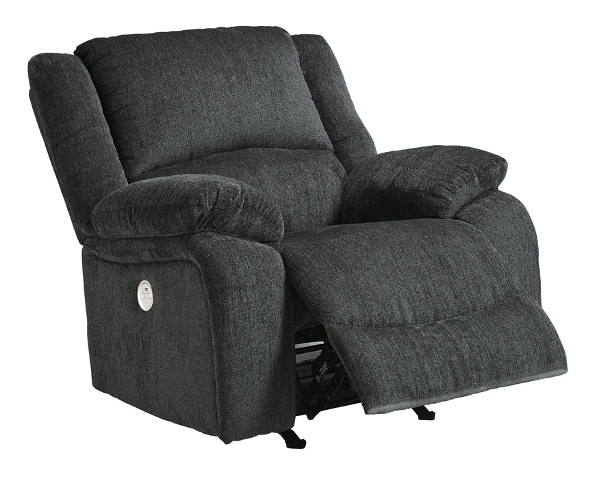 Draycoll Slate Power Reclining Living Room Set - Lara Furniture