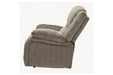 Draycoll Pewter Recliner - Lara Furniture