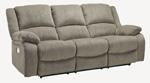 Draycoll Pewter Power Reclining Sofa - Lara Furniture