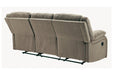 Draycoll Pewter Reclining Sofa - Lara Furniture