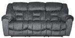 Capehorn Granite Reclining Sofa - Lara Furniture