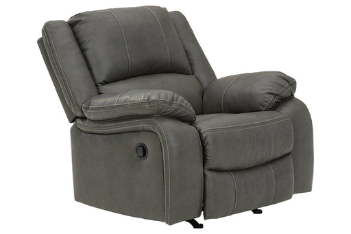 Calderwell Gray Recliner - Lara Furniture