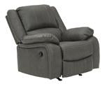 Calderwell Gray Recliner - Lara Furniture