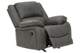 Calderwell Gray Recliner - Lara Furniture