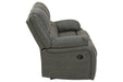 Calderwell Gray Reclining Sofa - Lara Furniture