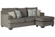 Dorsten Slate Sofa Chaise - Lara Furniture