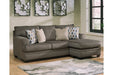 Dorsten Slate Sofa Chaise - Lara Furniture
