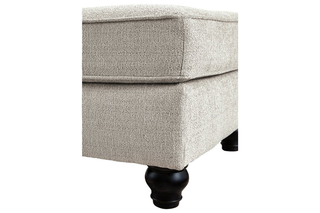 Benbrook Ash Ottoman - Lara Furniture