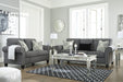 Agleno Charcoal Living Room Set - Lara Furniture