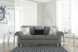 Agleno Charcoal Living Room Set - Lara Furniture