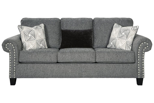 Agleno Charcoal Sofa - Lara Furniture