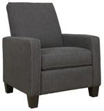 Dattner Charcoal Recliner - Lara Furniture