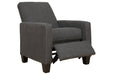 Dattner Charcoal Recliner - Lara Furniture