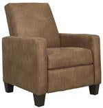 Dattner Caramel Recliner - Lara Furniture