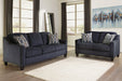 Creeal Heights Ink Loveseat - Lara Furniture