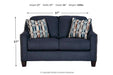 Creeal Heights Ink Loveseat - Lara Furniture