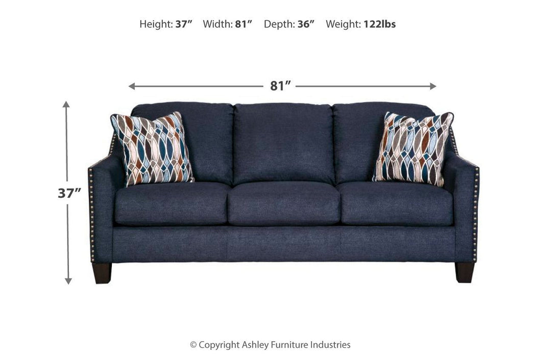 Creeal Heights Ink Sofa - Lara Furniture