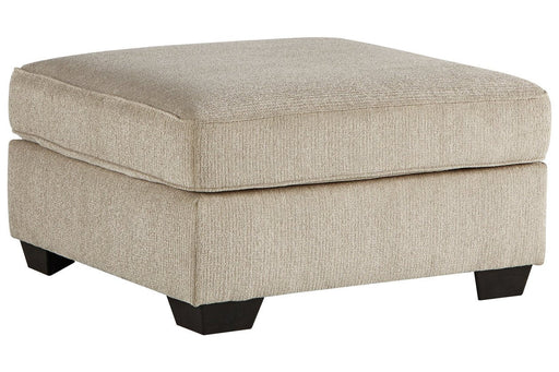 Decelle Putty Oversized Accent Ottoman - Lara Furniture