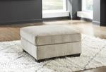 Decelle Putty Oversized Accent Ottoman - Lara Furniture