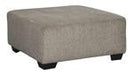 Ballinasloe Platinum Oversized Ottoman - Lara Furniture