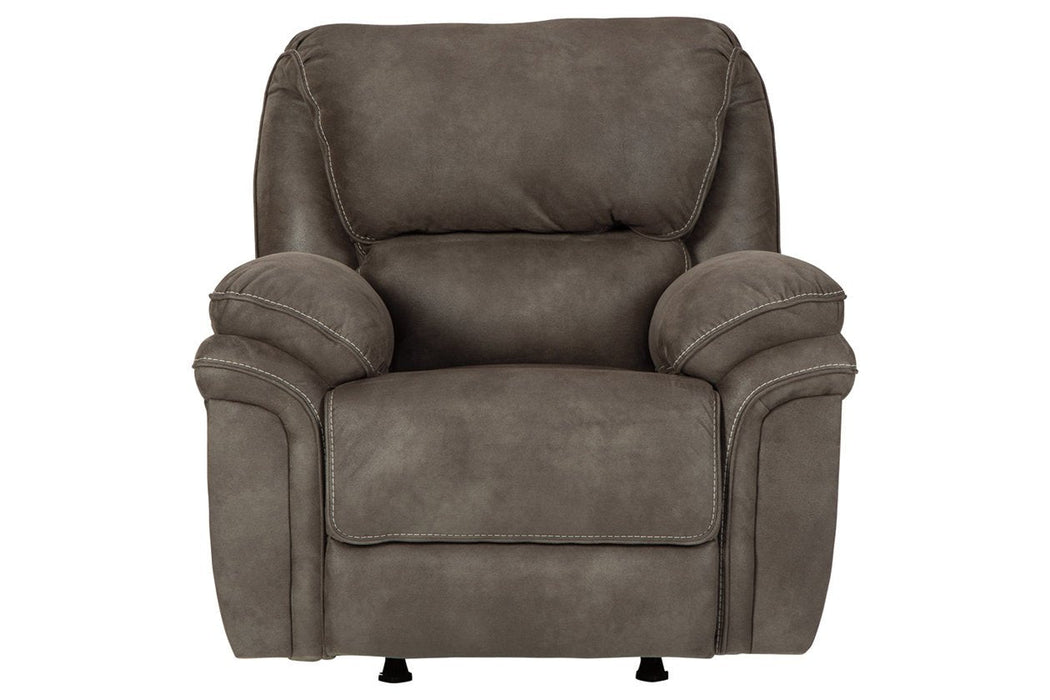 Trementon Graphite Power Recliner - Lara Furniture