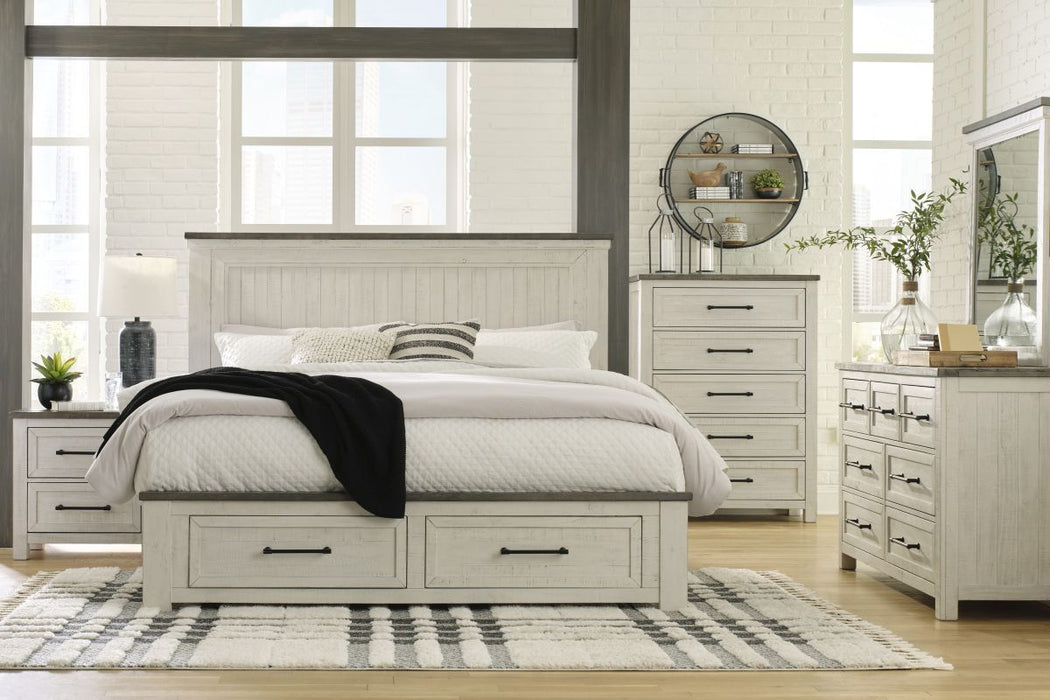 Brewgan  Panel Storage Bedroom Set