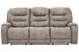 Yacolt Fog Power Reclining Sofa - Lara Furniture