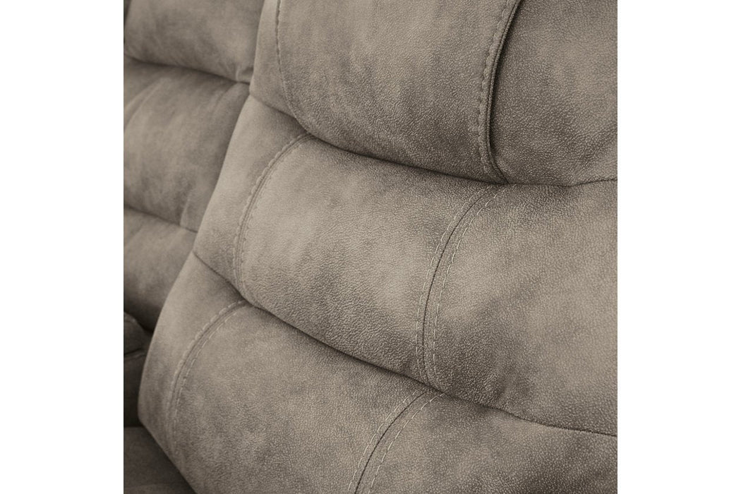 Yacolt Fog Power Reclining Sofa - Lara Furniture