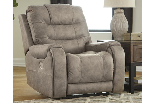 Yacolt Fog Power Recliner - Lara Furniture