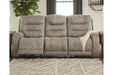 Yacolt Fog Power Reclining Sofa - Lara Furniture