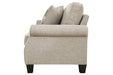 Alessio Beige Loveseat - Lara Furniture