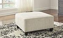 Abinger Natural Oversized Accent Ottoman - Lara Furniture