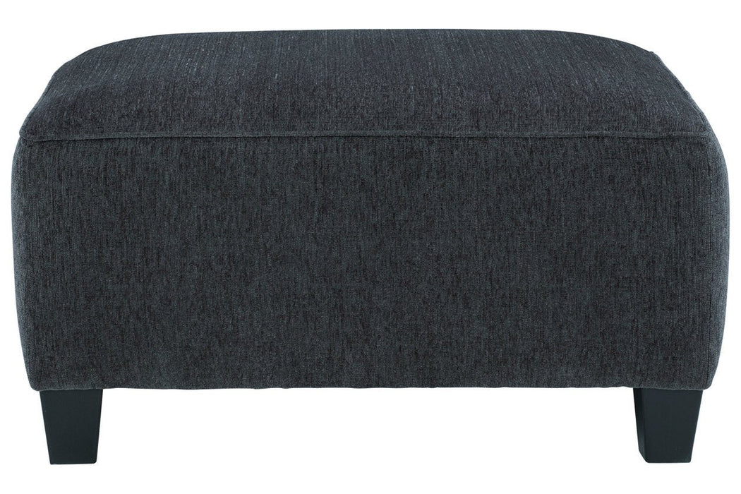 Abinger Smoke Oversized Accent Ottoman - Lara Furniture