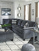 Abinger Smoke LAF Sectional - Lara Furniture