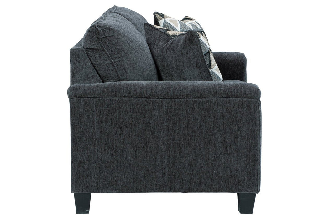 Abinger Smoke Loveseat - Lara Furniture