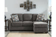 Brise Slate Sofa Chaise - Lara Furniture