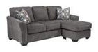 Brise Slate Sofa Chaise - Lara Furniture