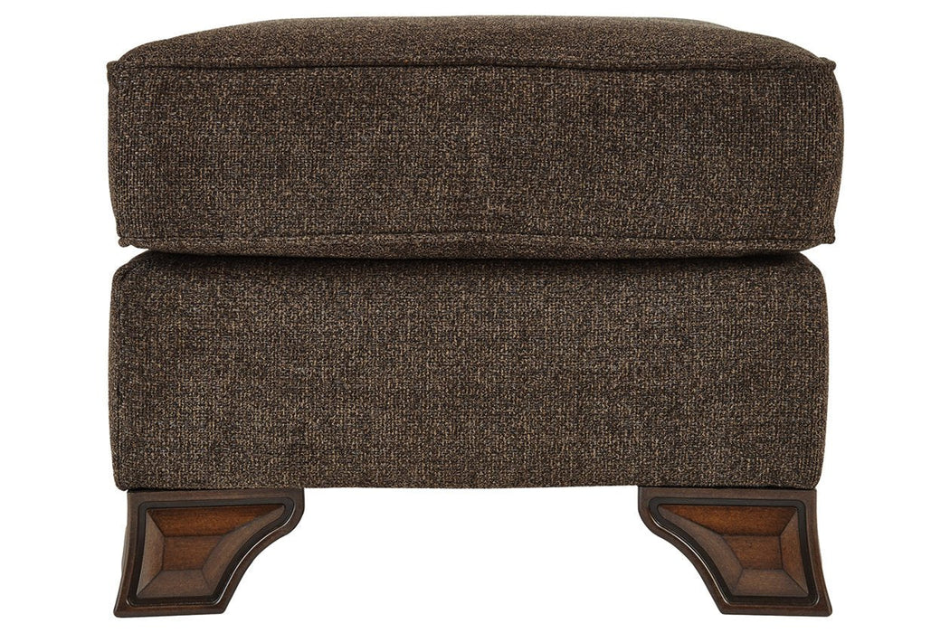 Miltonwood Teak Ottoman - Lara Furniture