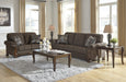 Miltonwood Teak Living Room Set - Lara Furniture