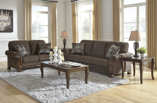 Miltonwood Teak Living Room Set - Lara Furniture
