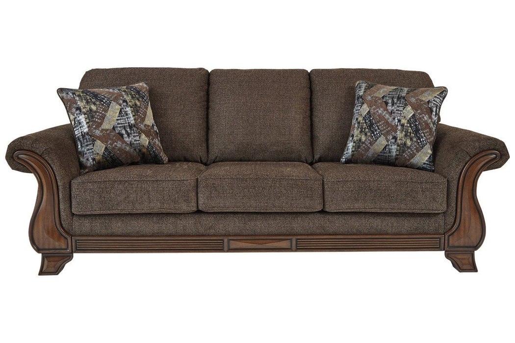 Miltonwood Teak Queen Sofa Sleeper - Lara Furniture