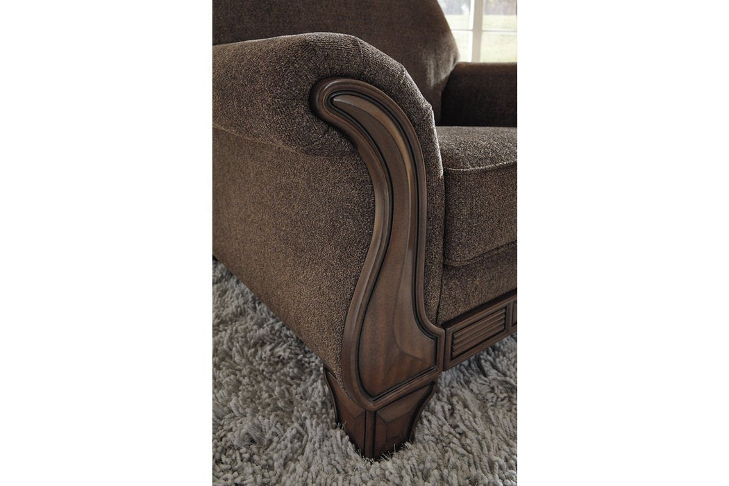 Miltonwood Teak Loveseat - Lara Furniture