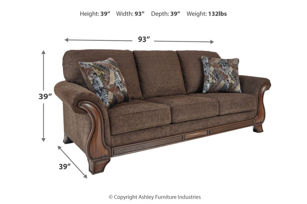 Miltonwood Teak Sofa - Lara Furniture