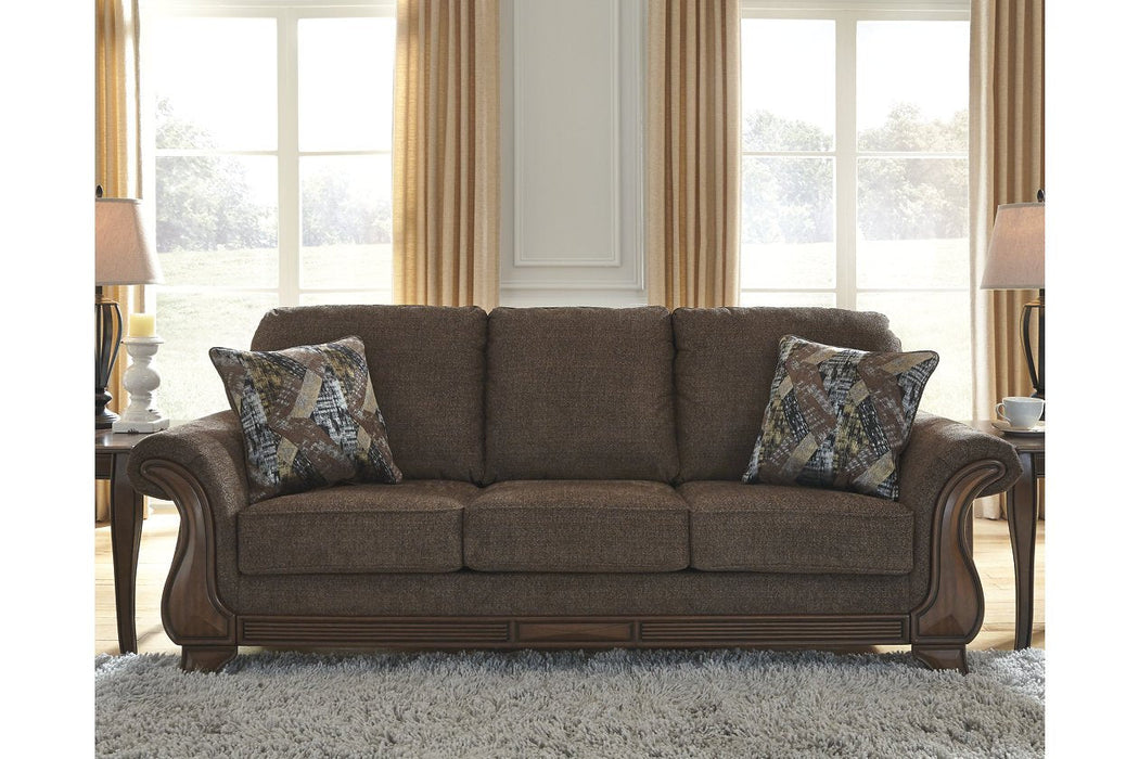 Miltonwood Teak Queen Sofa Sleeper - Lara Furniture