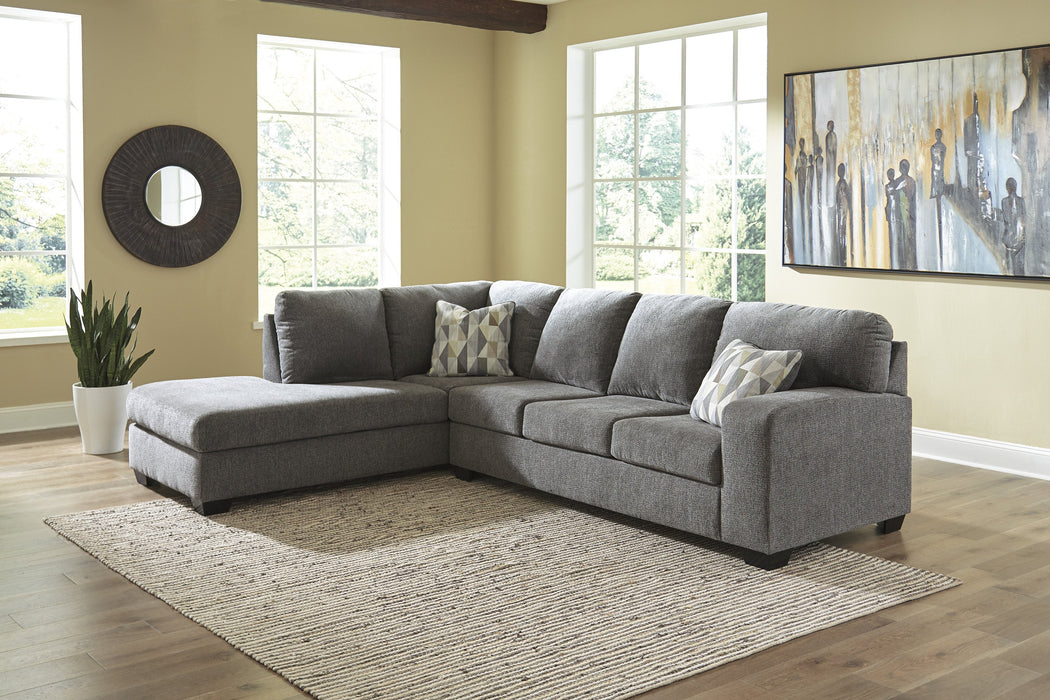 Dalhart Charcoal LAF Sectional - Lara Furniture