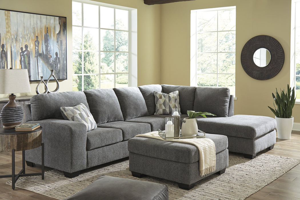 Dalhart Charcoal RAF Sectional - Lara Furniture