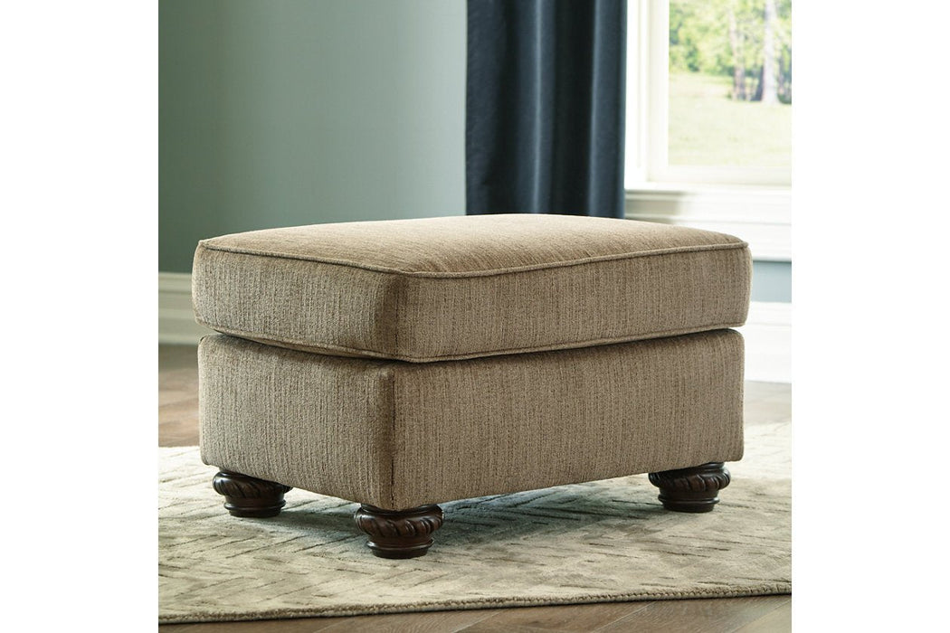 Briaroaks Mocha Ottoman - Lara Furniture