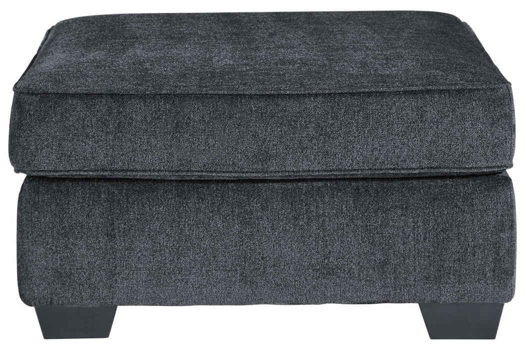 Altari Slate Oversized Accent Ottoman - Lara Furniture