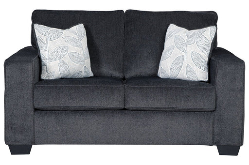 Altari Slate Loveseat - Lara Furniture